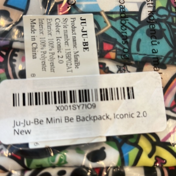 Ju-ju-be Tokidoki Mini Be Backpack, iconic 2.0 - Picture 3 of 3